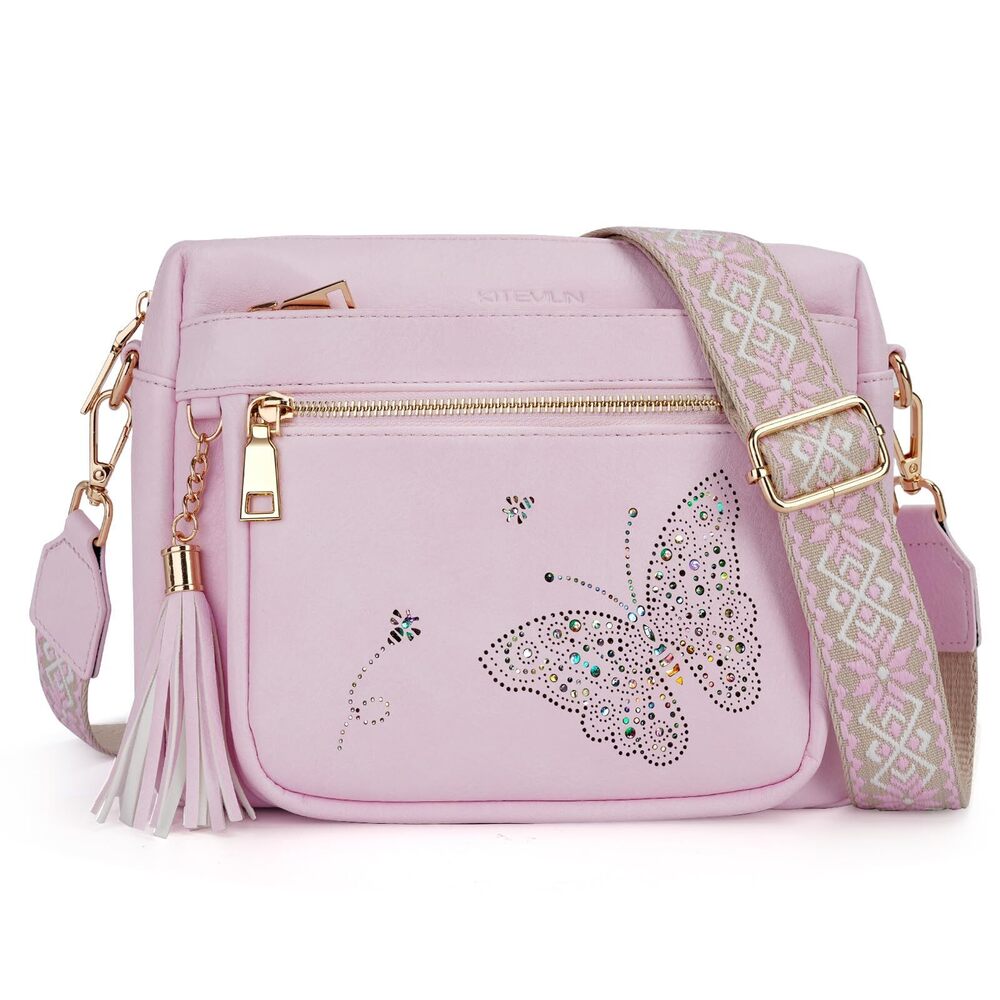 4606 Crossbody Bags Trendy Leather Crossbody Purse Shoulder Handbags